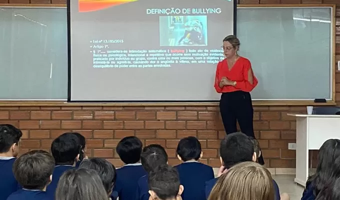 Polícia Civil palestra sobre Bullying e Cyberbullying em escola da capital